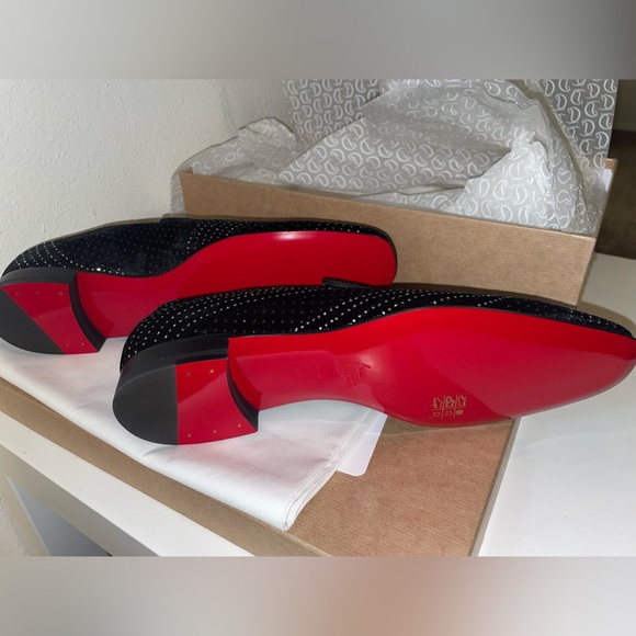 Christian Louboutin dandy chick  Orlato flat Sz 43 made in Italy 100% Authentic - Picture 5 of 6